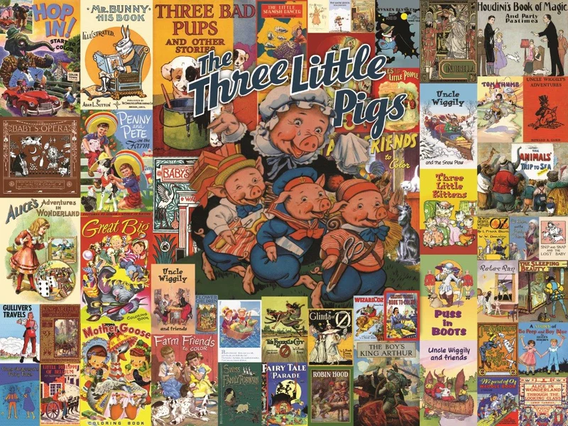 Vintage Posters Collection - Bedtime Stories (550pcs)