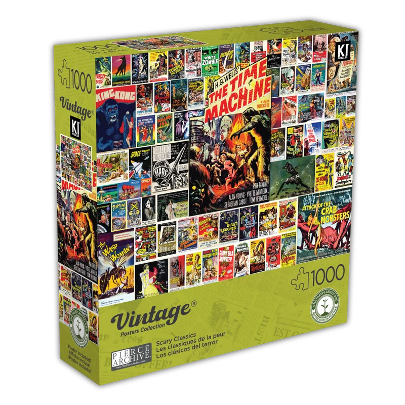 Vintage Posters Collection - Scary Classics (1000pcs)