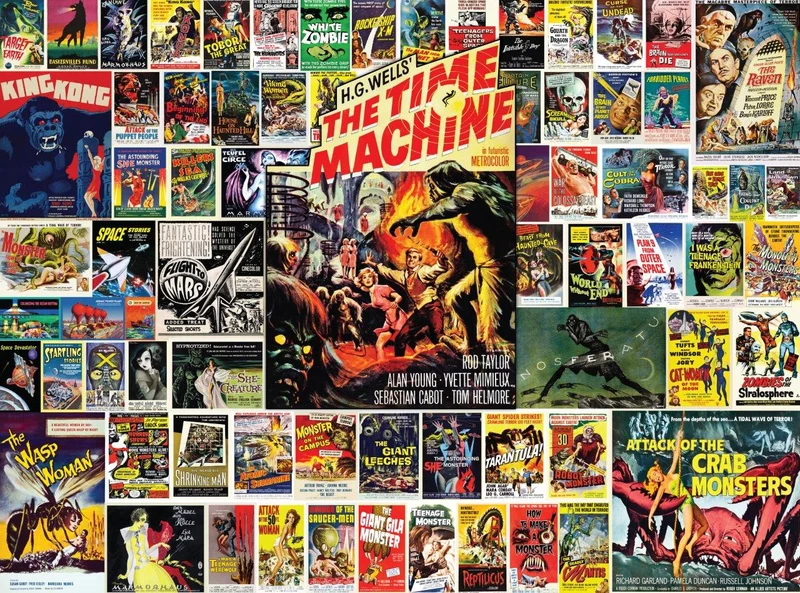 Vintage Posters Collection - Scary Classics (1000pcs)