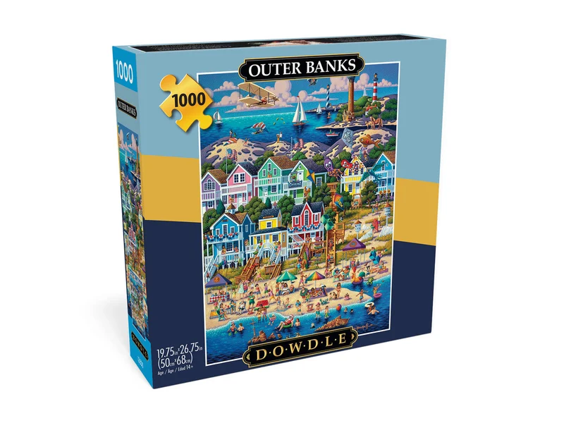 PFG Outer Banks (1000pcs) (Usage/Used - PUZZLES FOR GOOD)