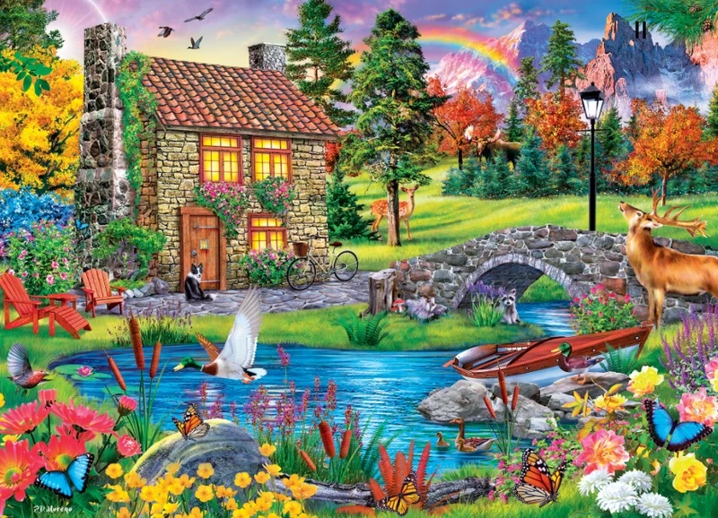 DMG Stoney Brook Cottage, Flower Cottages (DAMAGED BOX)