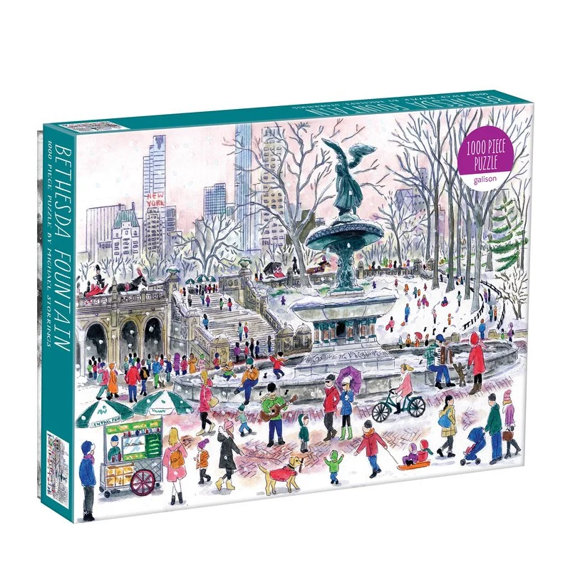 PFG Bethesda Fountain, Michael Storrings (1000pcs) (Usage/Used - PUZZLES FOR GOOD)