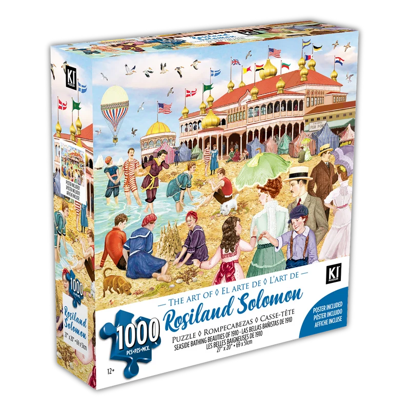 PFG Bathing Beauties of 1910, Rosiland Solomon (1000pcs) (Usage/Used - PUZZLES FOR GOOD)