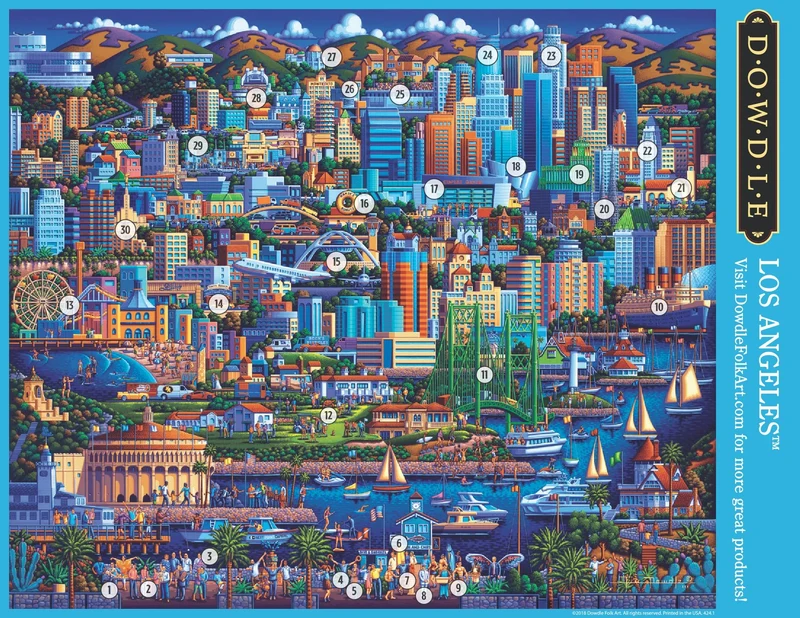 Los Angeles (1000pcs)