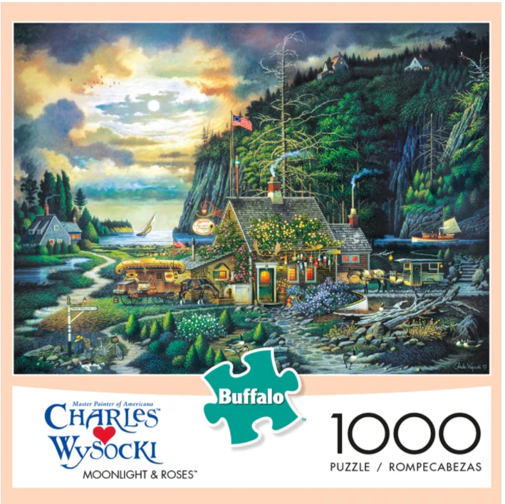 PFG Moonlight & Roses, Charles Wysocki (Usage/Used - PUZZLES FOR GOOD)