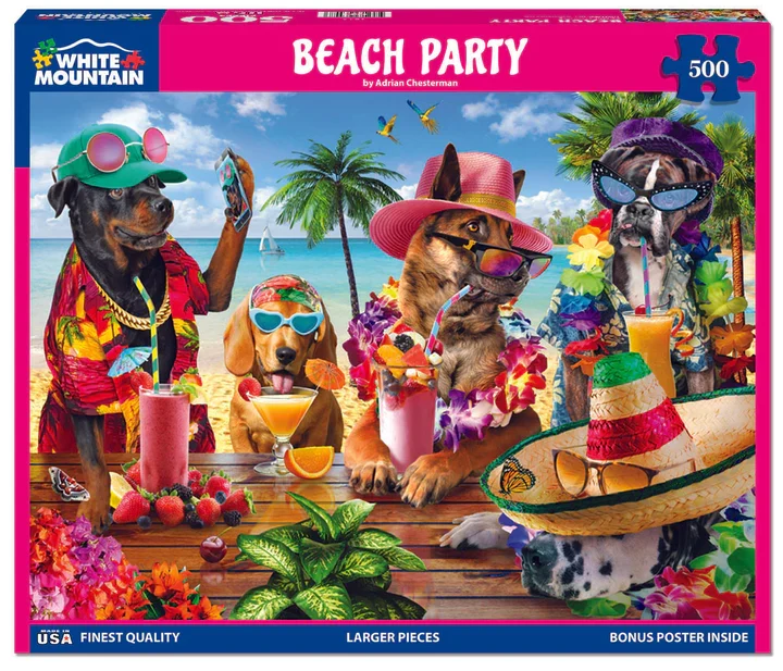 Beach Party, Adrian Chesterman (500pcs)