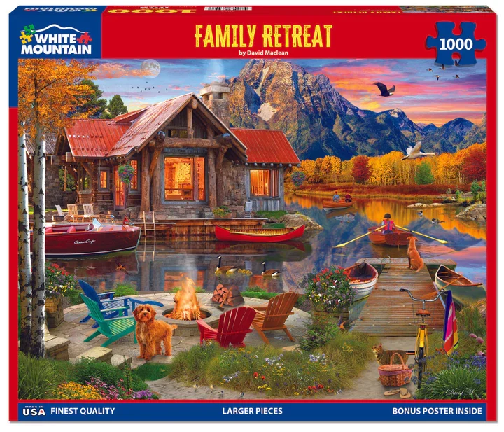 Family Retreat, David Maclean (1000pcs)