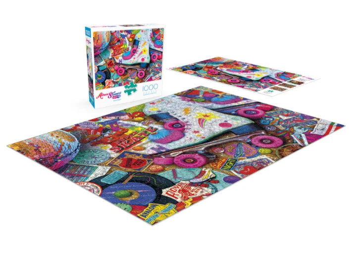 PFG Skate Night, Aimee Stewart (Usage/Used - PUZZLES FOR GOOD)