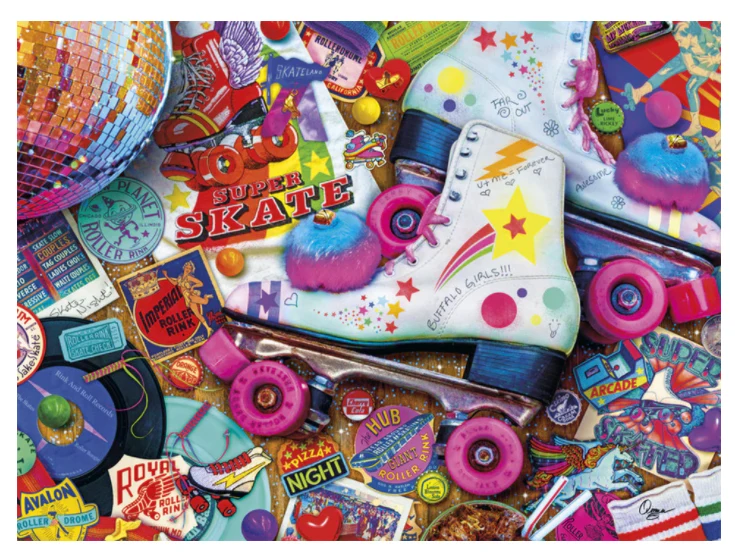 PFG Skate Night, Aimee Stewart (Usage/Used - PUZZLES FOR GOOD)