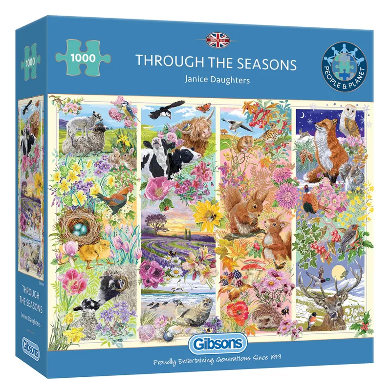 DMG Through The Seasons, Janice Daughters (1000pcs) (DAMAGED BOX)