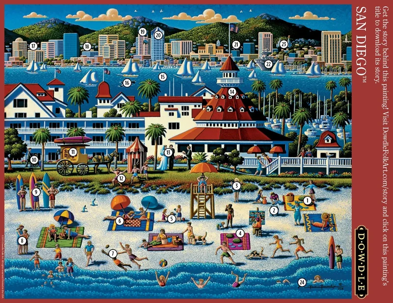 San Diego (500pcs)