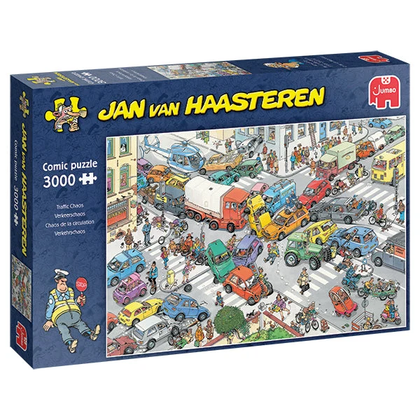 PFG Traffic Chaos, JVH (3000pcs) (Usage/Used - PUZZLES FOR GOOD)