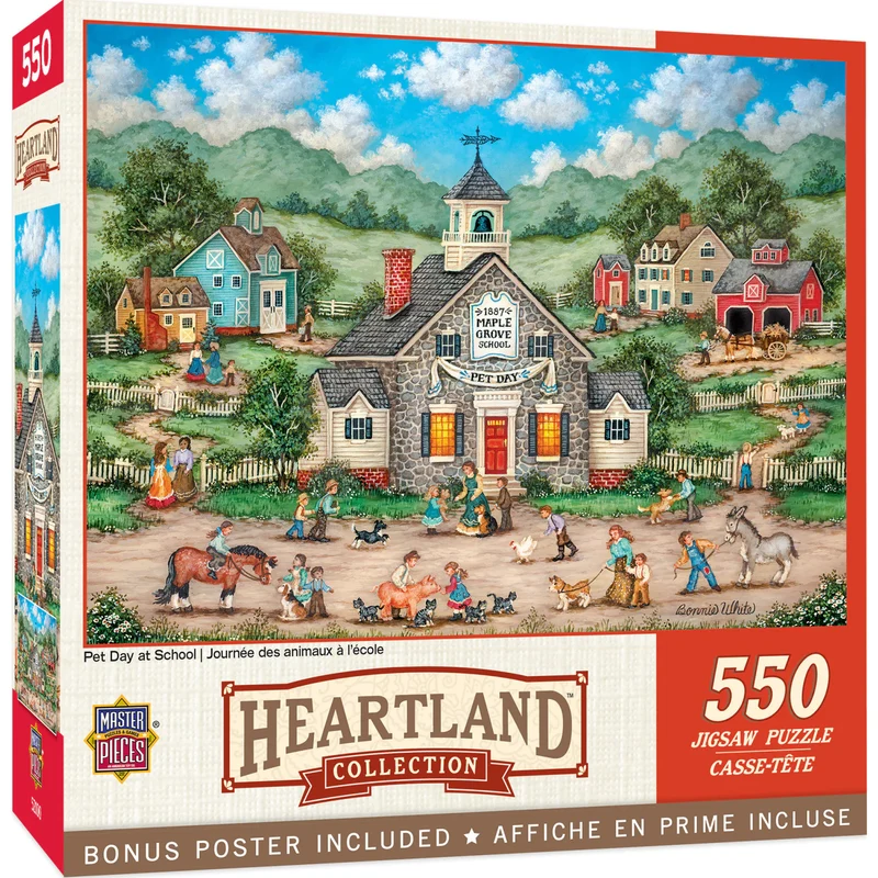 Heartland - Pet Day at School, Bonnie White (550pcs)