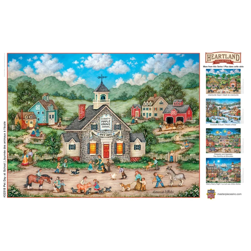 Heartland - Pet Day at School, Bonnie White (550pcs)