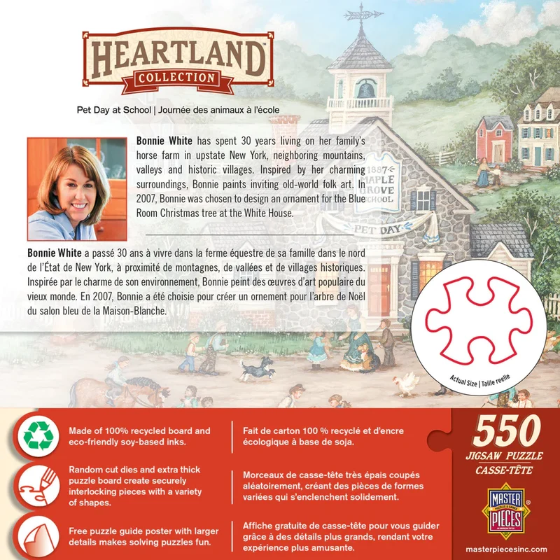 Heartland - Pet Day at School, Bonnie White (550pcs)