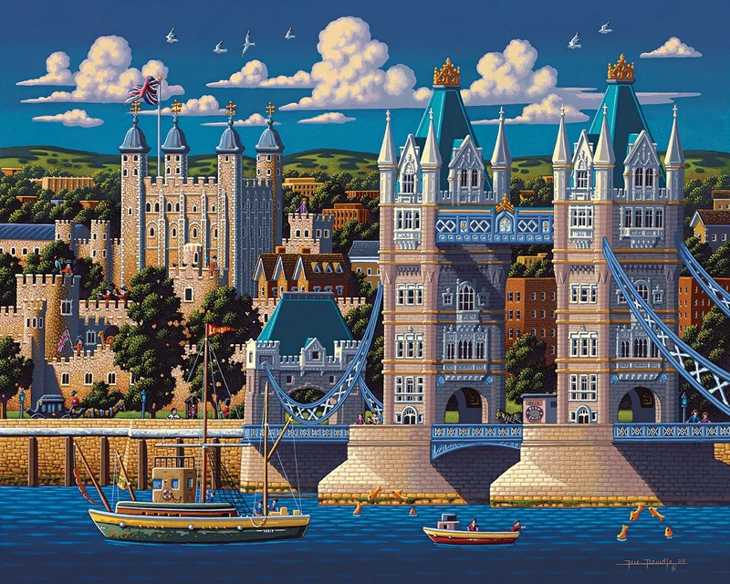 London Tower Bridge (500pcs)