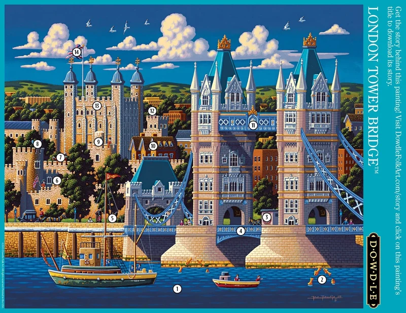 London Tower Bridge (500pcs)