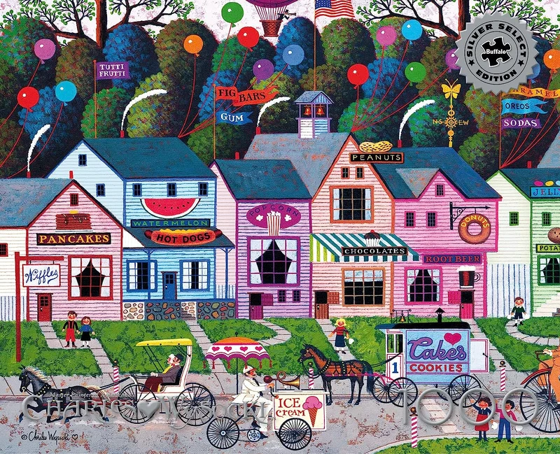 Confection Street, Charles Wysocki - Silver Select Collector’s Edition (1000pcs)