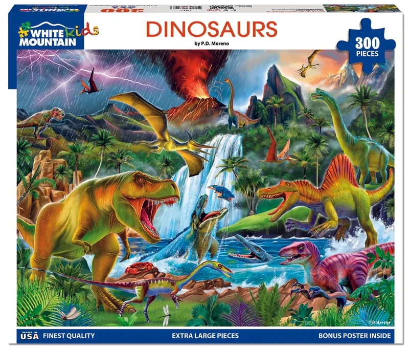Dinosaurs, P.D. Moreno (300pcs)