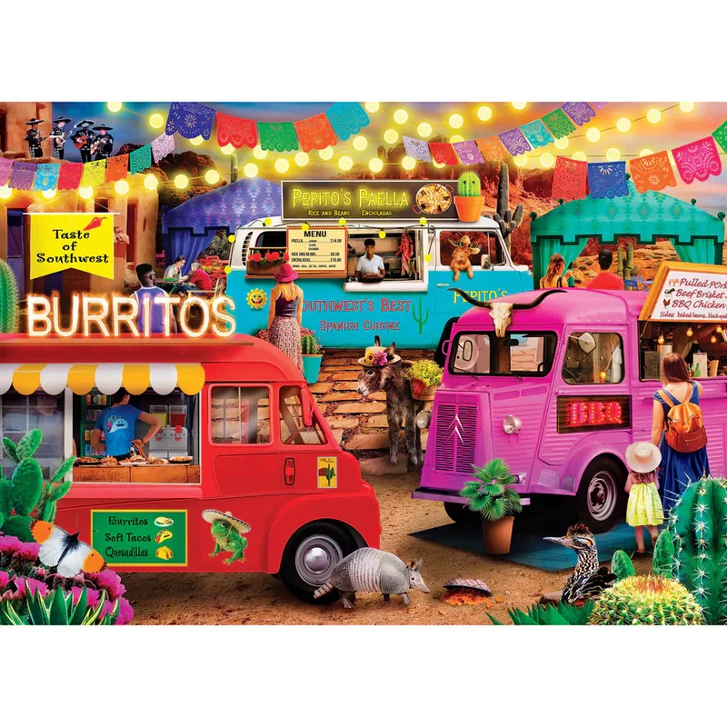 DMG Food Truck Round-up - Taste of the Southwest (1000pcs) (DAMAGED BOX)