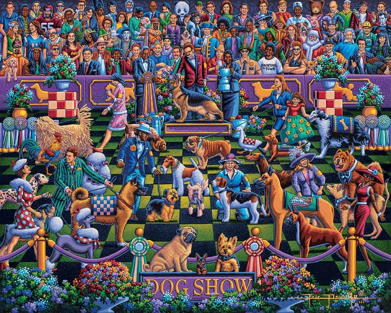 Dog Show (1000pcs)