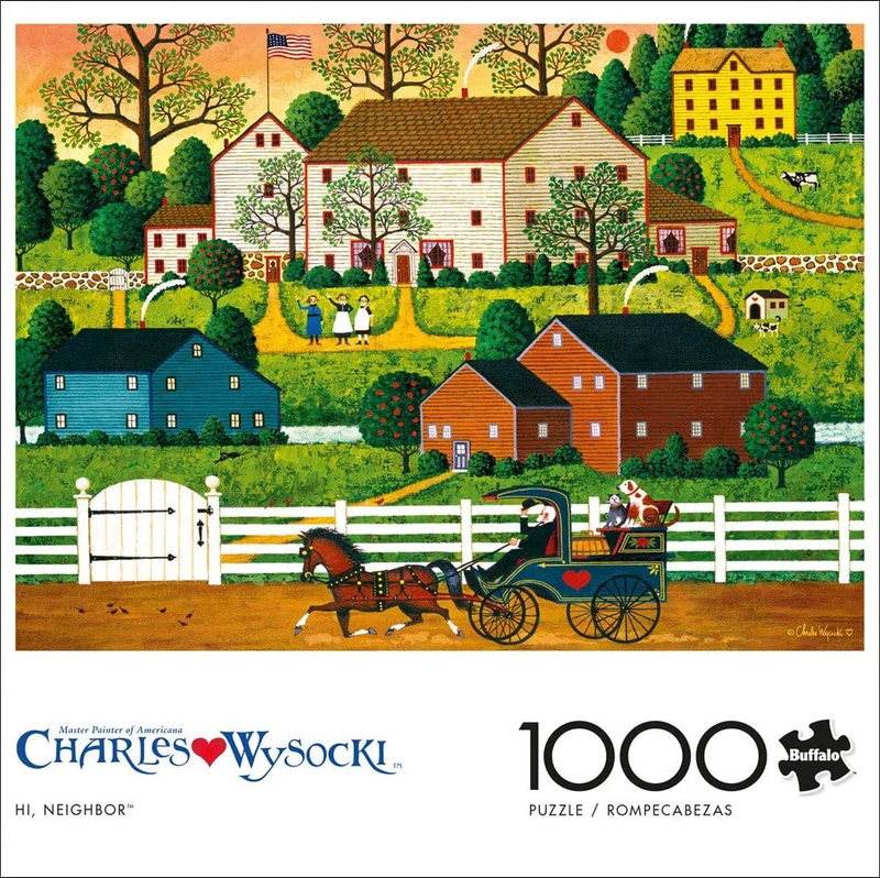DMG Hi, Neighbor! Charles Wysocki (1000pcs) (DAMAGED BOX)