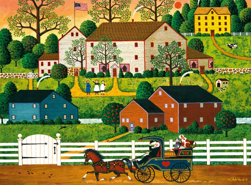 DMG Hi, Neighbor! Charles Wysocki (1000pcs) (DAMAGED BOX)