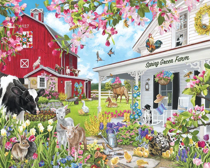 PFG Spring Green Farm, Joelle McIntyre (Usage/Used - PUZZLES FOR GOOD)