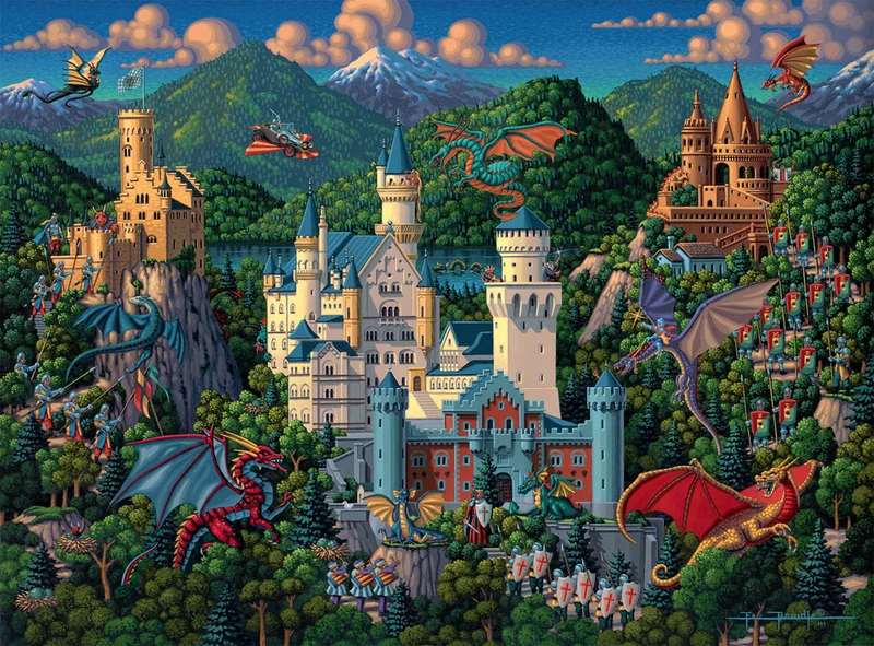 Imaginary Dragons (1000pcs)