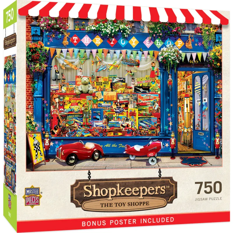 DMG Shopkeepers - The Toy Shoppe, Gary Walton (750pcs) (DAMAGED BOX)