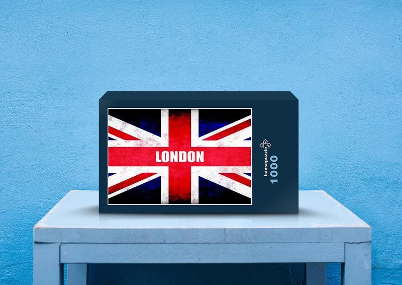 54936 Hintergründe - Britische Flagge Puzzle