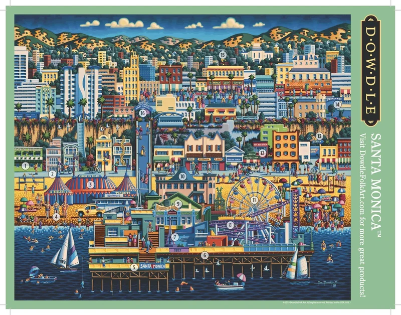 Santa Monica (1000pcs)