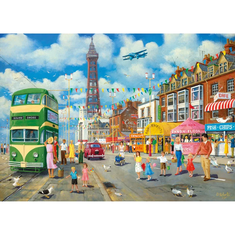 Blackpool Promenade, Derek Roberts (1000pcs)