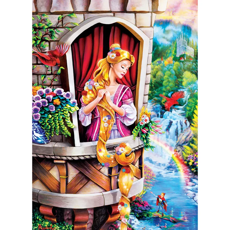 DMG Fairytales - Rapunzel (1000pcs) (DAMAGED BOX)