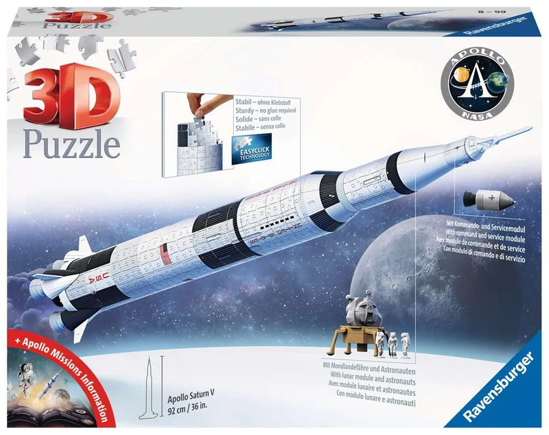 Ravensburger Apollo Saturn V Rocket (3D Puzzle)