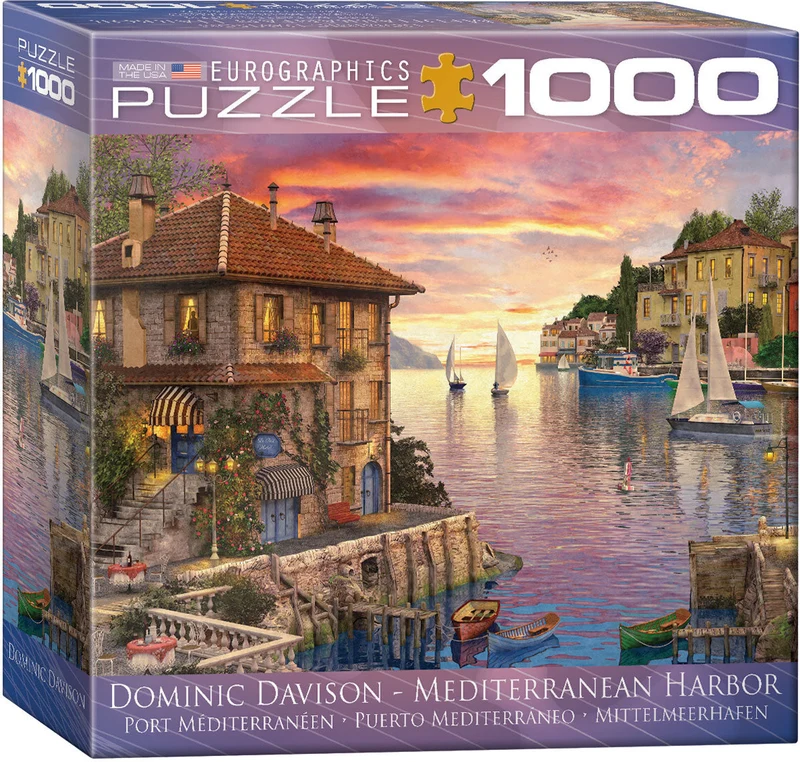 PFG Mediterranean Harbor, Dominic Davison (Usage/Used - PUZZLES FOR GOOD)