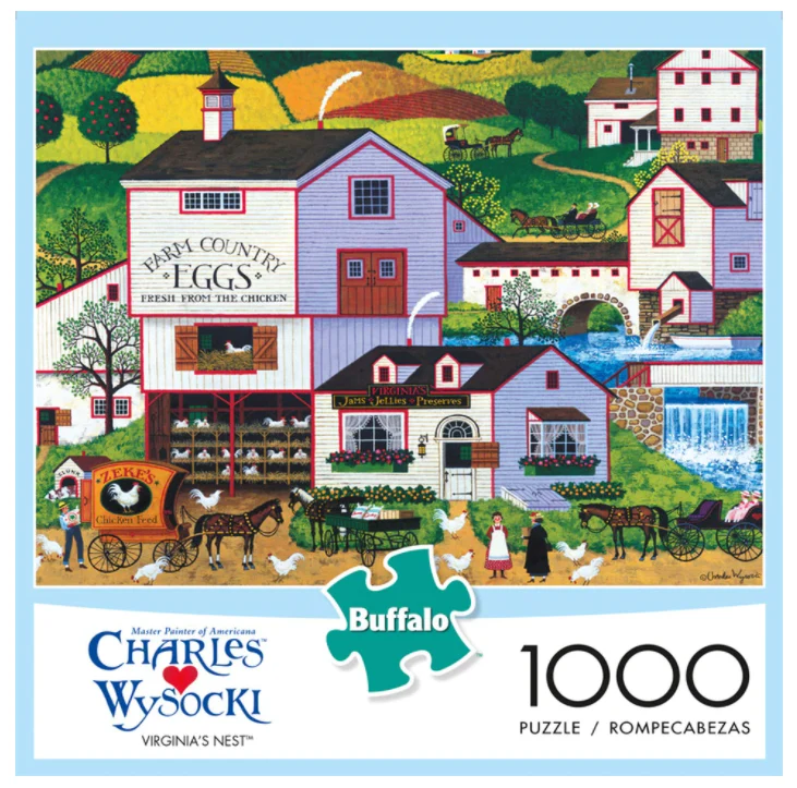 DMG Virginias Nest, Charles Wysocki (1000pcs) (VERY DAMAGED BOX)