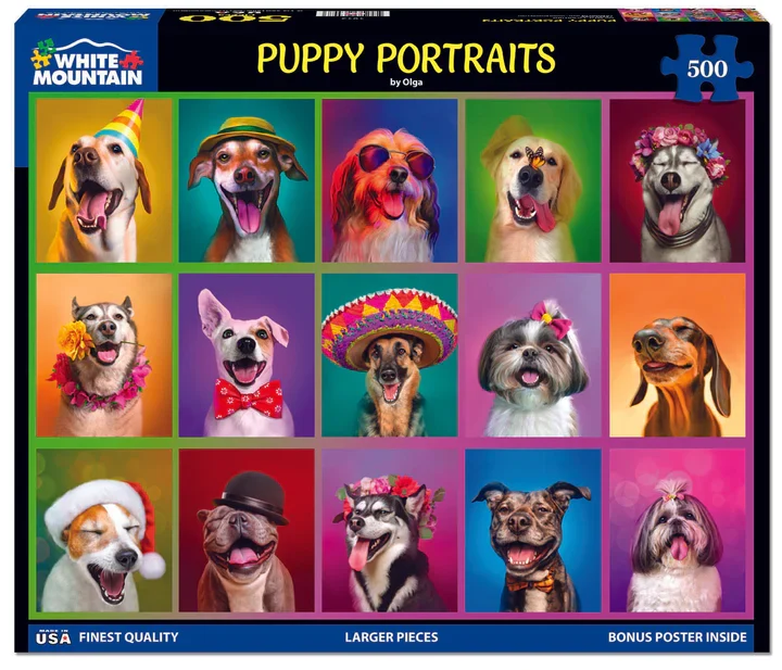 Puppy Portraits, Olga Artbeat (500pcs)