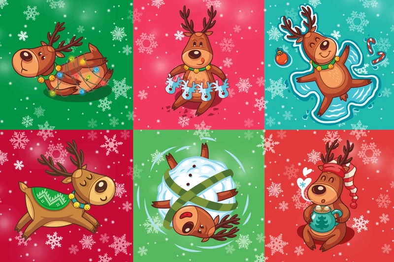 Holidays - Reindeer Games - Mini Puzzle
