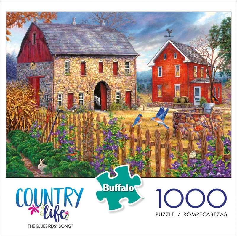 PFG Country Life: The Bluebirds Song (Usage/Used - PUZZLES FOR GOOD)