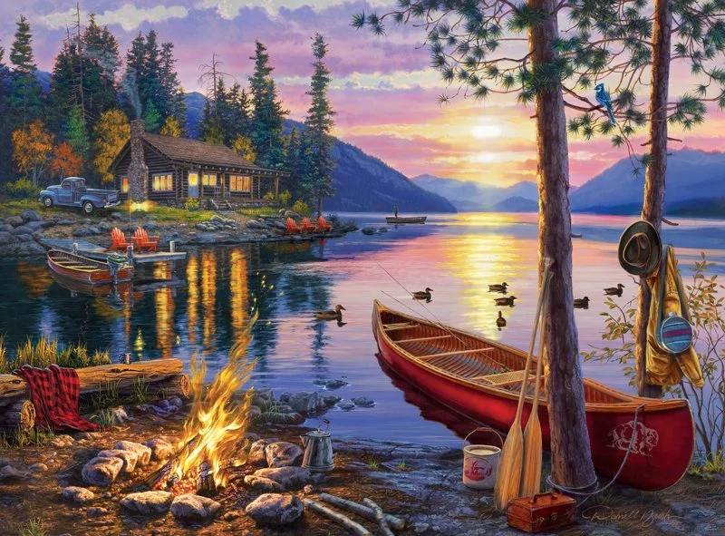 PFG Canoe Lake, Darrell Bush (Usage/Used - PUZZLES FOR GOOD)