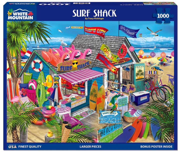 Surf Shack, Tracy Flickinger (1000pcs)