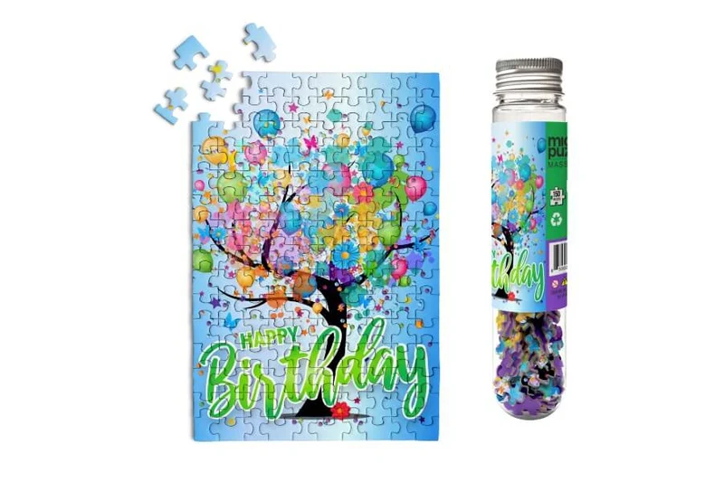 Happy Birthday Tree - Mini Puzzle