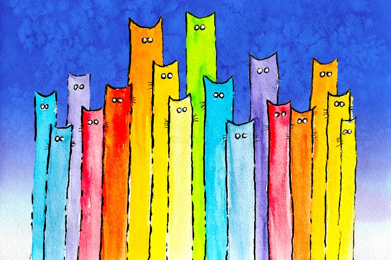 A Pride of Cats - Mini Puzzle