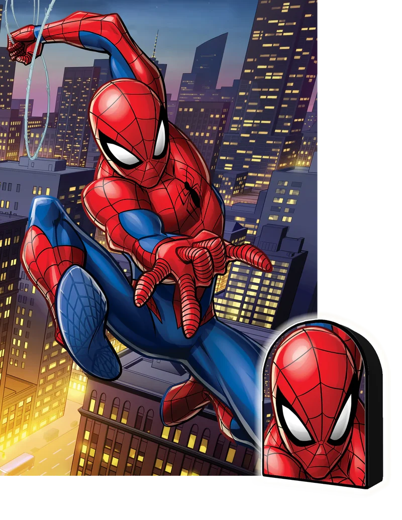 Marvel - Spider Man in Shaped Collectable Tin (3D Puzzle) (300pcs)