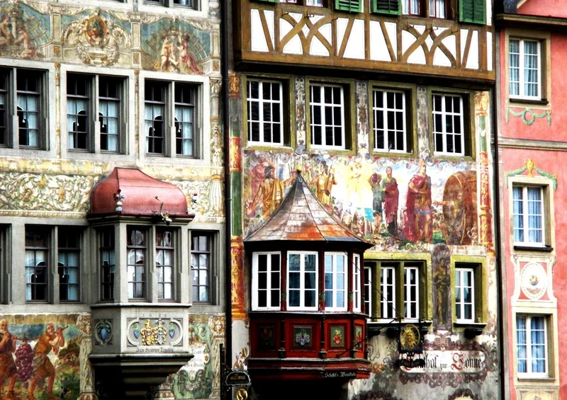36016 Gebäude - Altstadt Puzzle