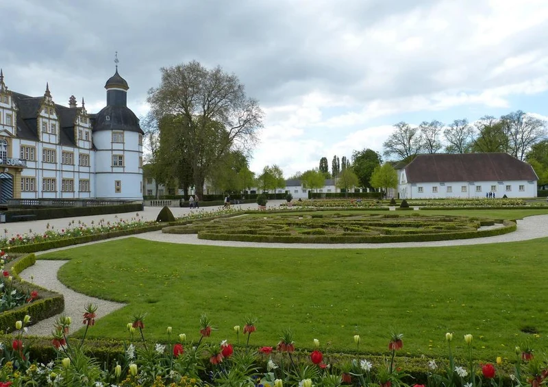 33145 Gebäude - Schlossgarten Puzzle