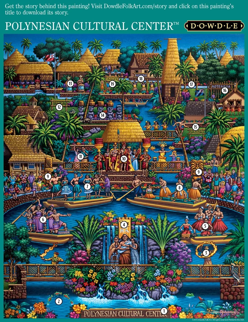Polynesian Cultural Center (500pcs)