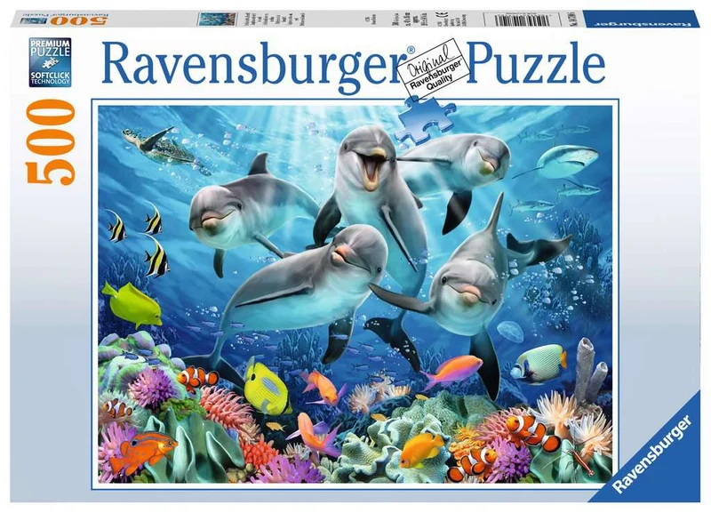 Ravensburger Dolphins in the Coral Reef (500pcs)