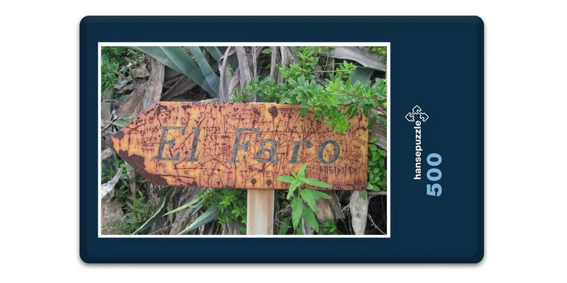 33383 Natur - rostiges Schild Puzzle